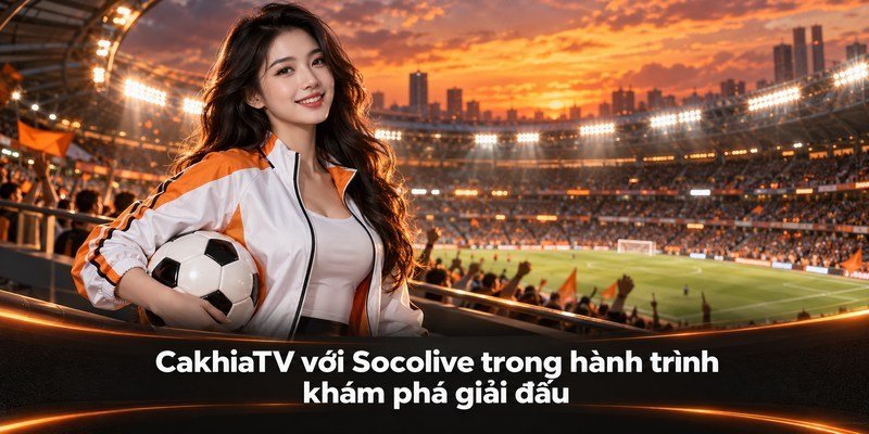 CakhiaTV với Socolive trong hành trình khám phá giải đấu