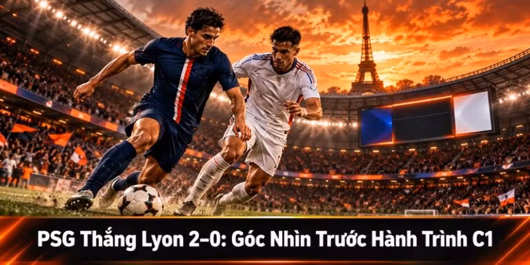 PSG Thắng Lyon 2–0: Góc Nhìn Trước Hành Trình C1